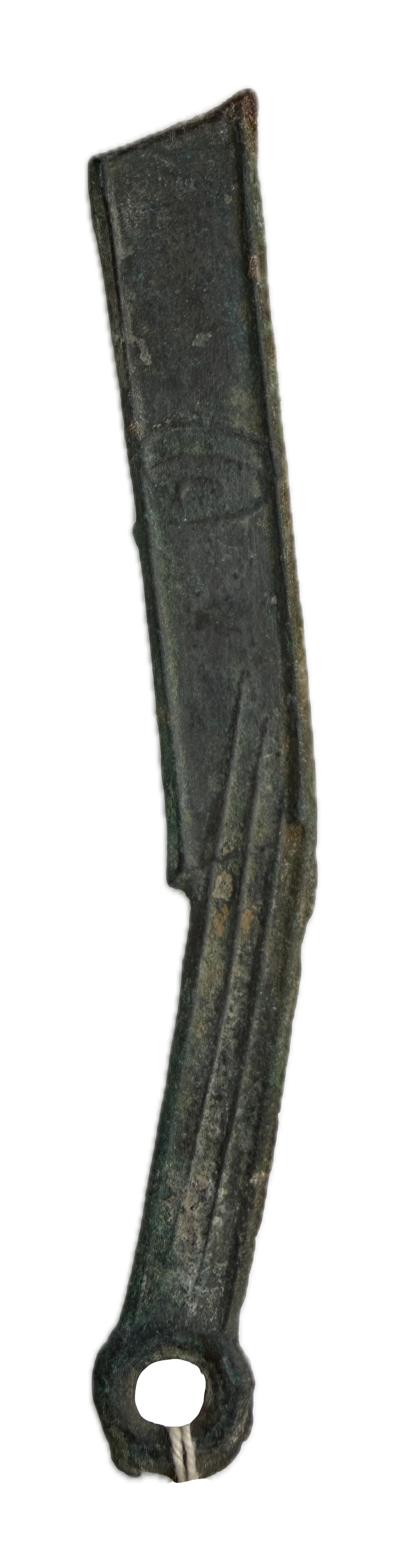 Angled-back Ming Knife